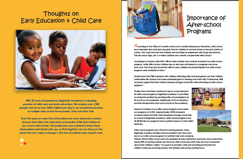 Brightside Insights | Brightside Academy - Early Education and Child Care